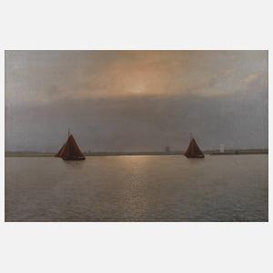 Alexander Reich-Staffelstein, Dämmerung am Meer