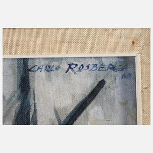 Carlo Rosberg, Fischer mit seinem Fang