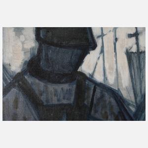 Carlo Rosberg, Fischer mit seinem Fang