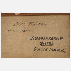 Carlo Rosberg, Fischer mit seinem Fang