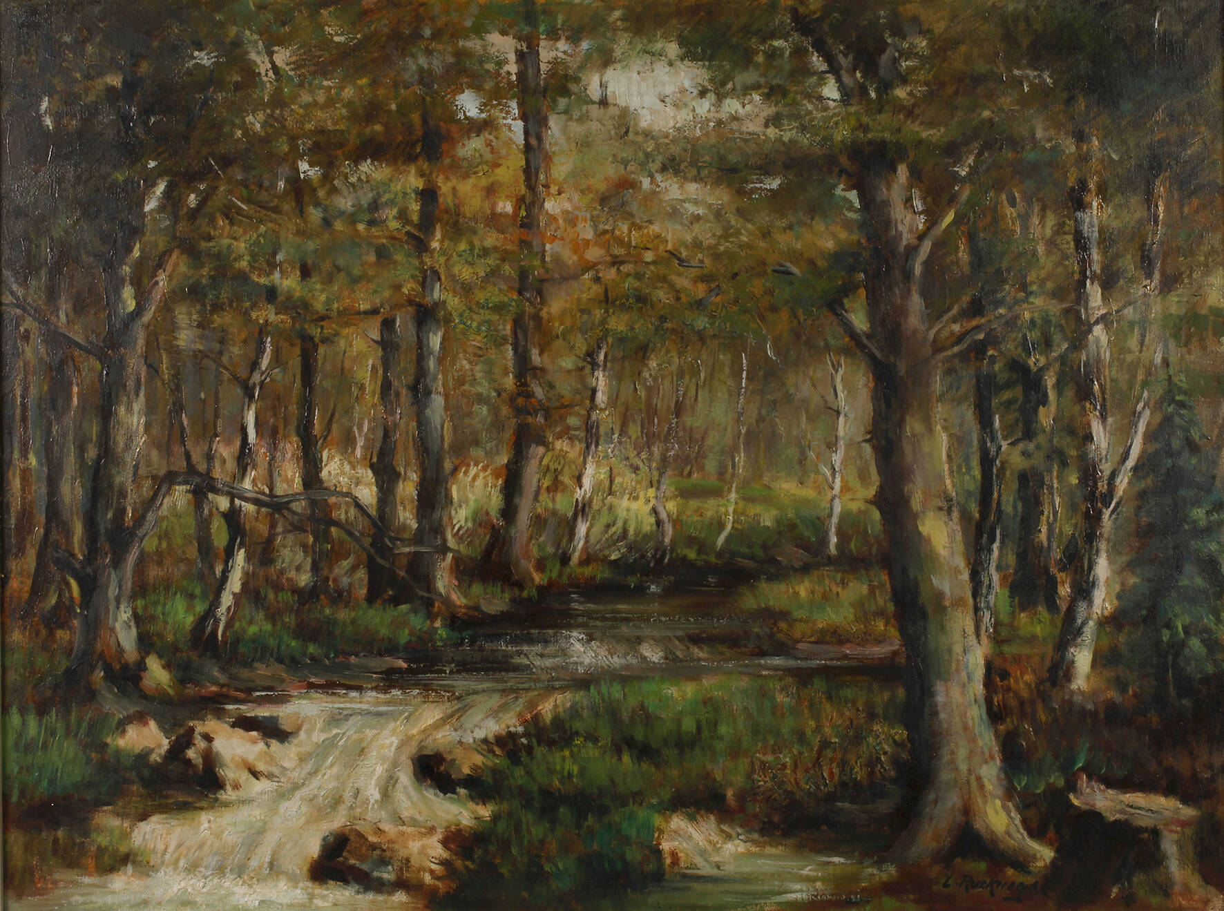 Ludwig Ruckriegel, Bachlauf