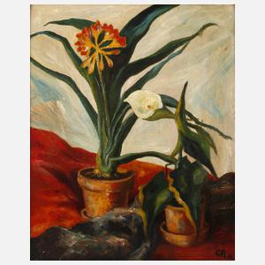 Clara Rühle, Blumenstillleben