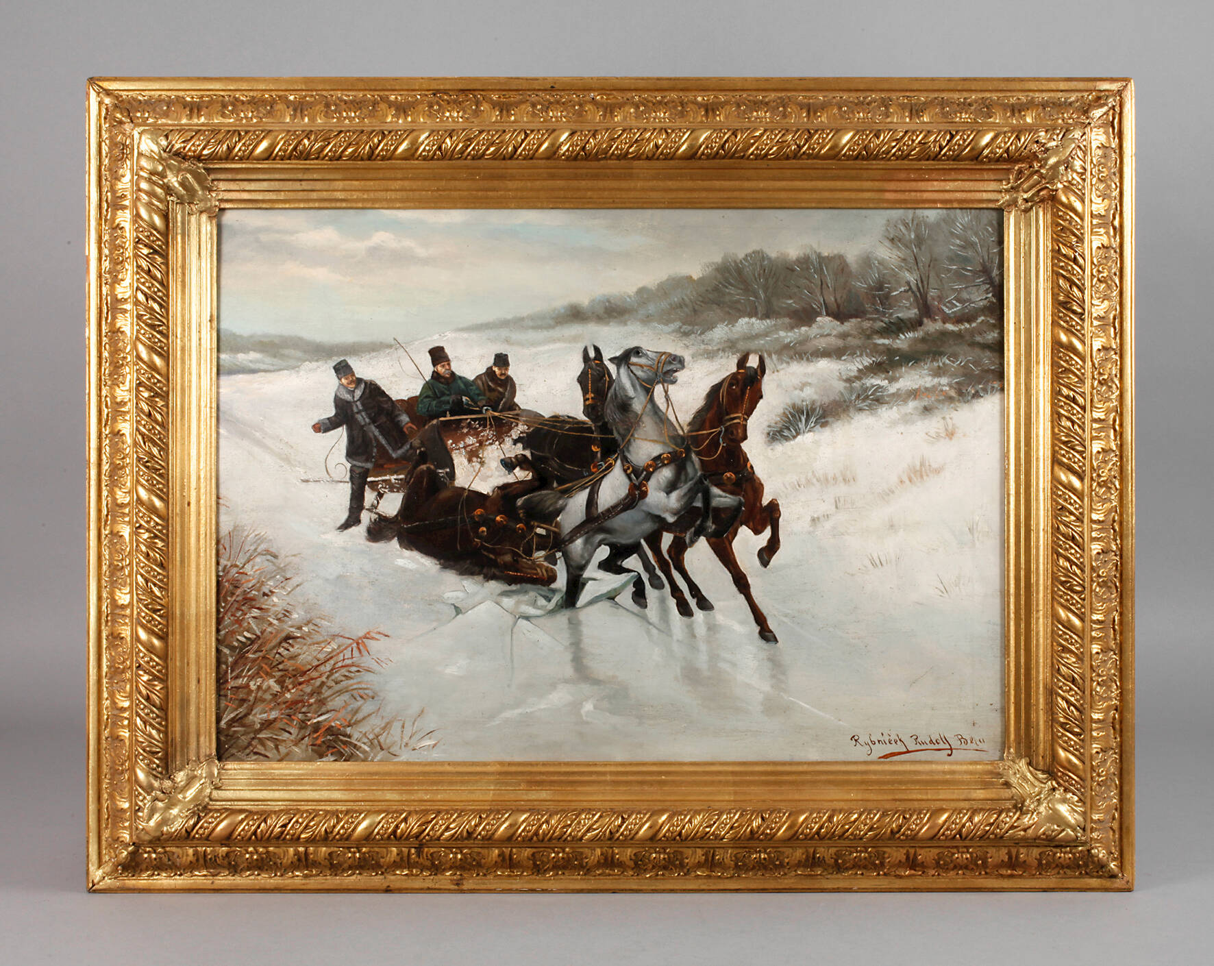 Rudolf Rybniček, Der Unfall