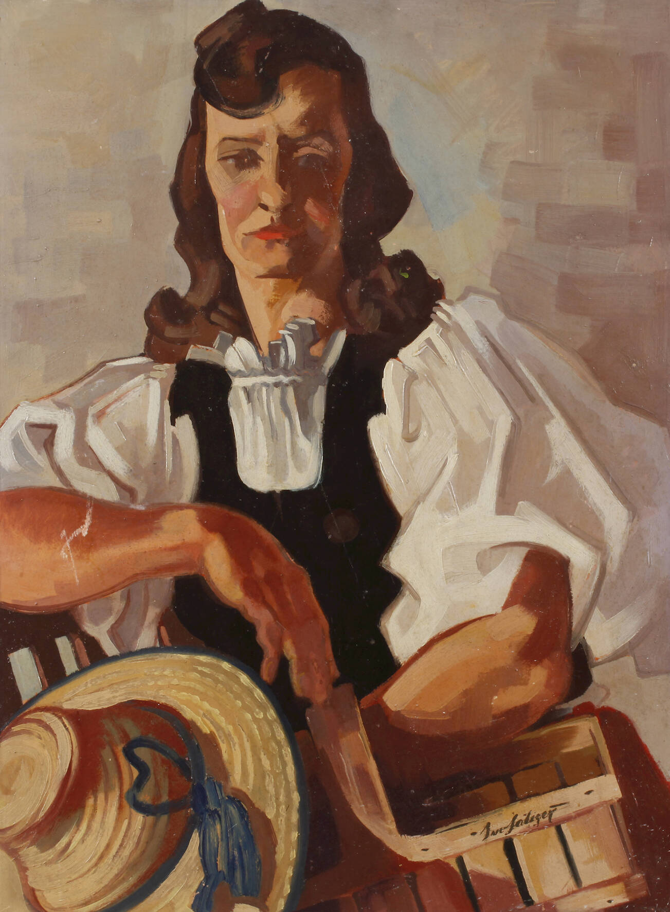 Prof. Ivo Saliger, Bauersfrau