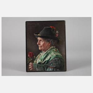 Ernst Schmitz, Frau in Tracht