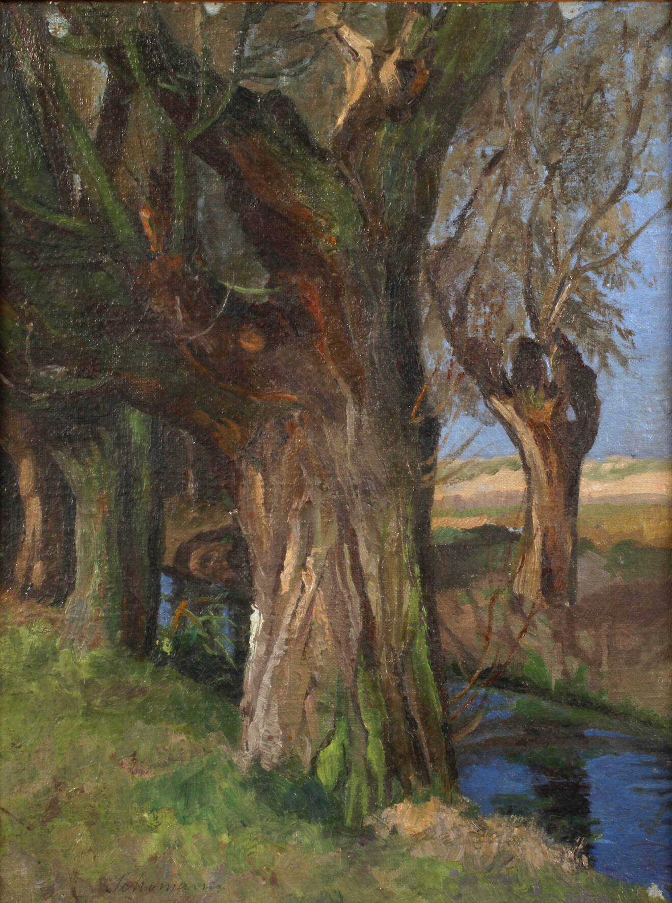 Willi Schomann, Am Kanal