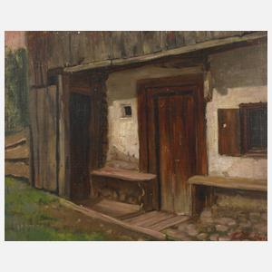 Karl Schultheiß, oberbayerisches Bauernhaus