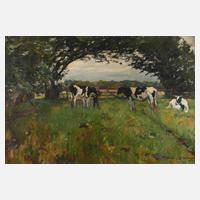 Otto Schulz-Stradtmann, Kühe auf der Weide111