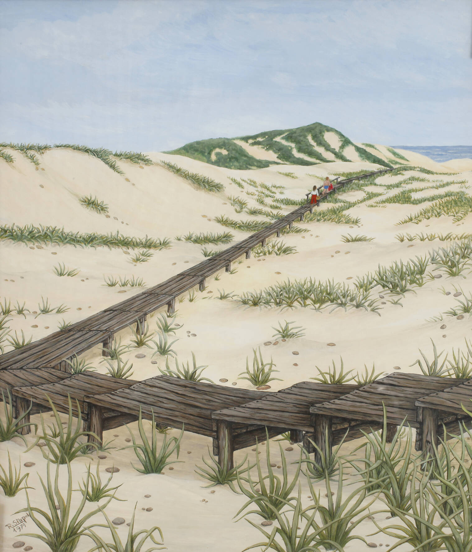 Rudolf Stapel, Dünen auf Sylt