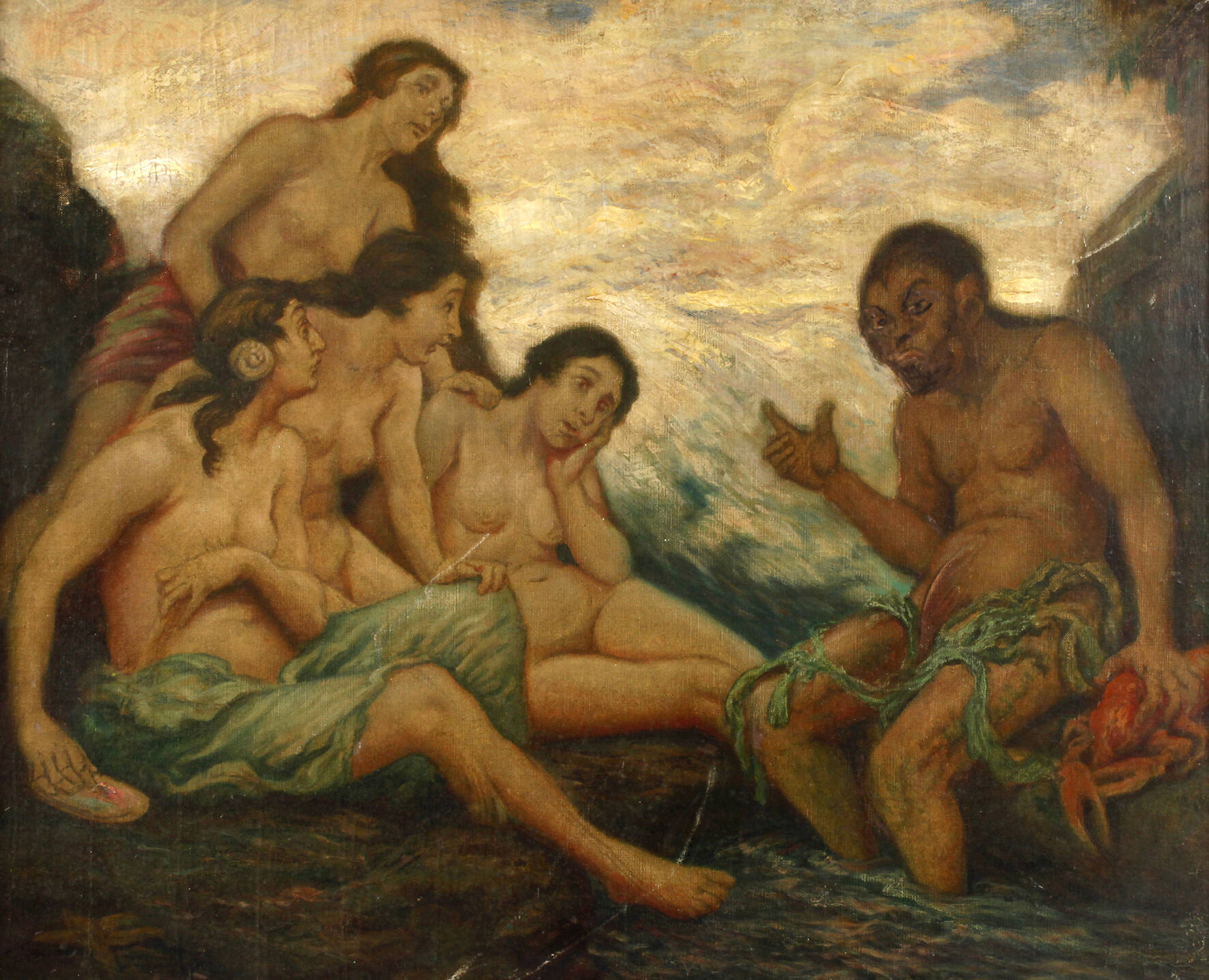 Wilhelm Süs, Meeresgott und Nymphen