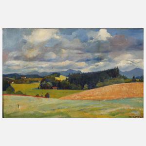 Leo Thomas, Landschaft bei Wasserburg