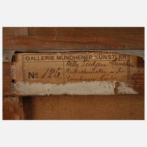 Willy Tiedjen, Schafe in der Lüneburger Heide