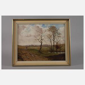 Prof. Paul Wilhelm Tübbecke, Vorfrühlingslandschaft