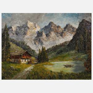 Wolfgang Heinz Unger, "Bergbauer am See"