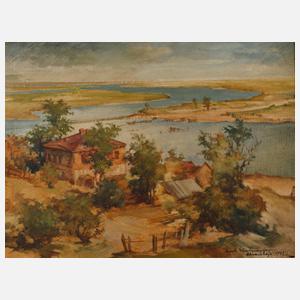 Erich Viehweger, Landschaft bei Rostow am Don