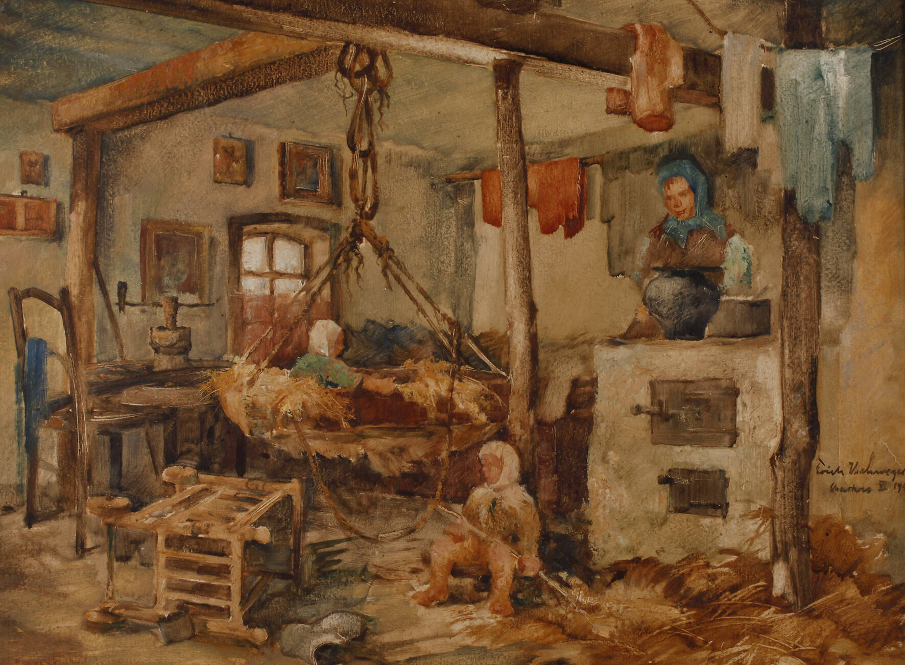 Erich Viehweger, Bauernstube