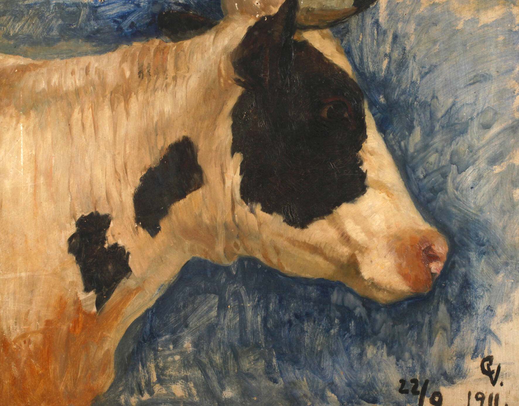 Carl Vinnen, Kuhportrait