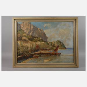 Hans Wagner, Hafen auf Capri