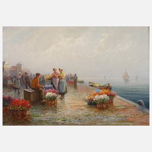 Karl Theodor Wagner, Auf dem Blumenmarkt