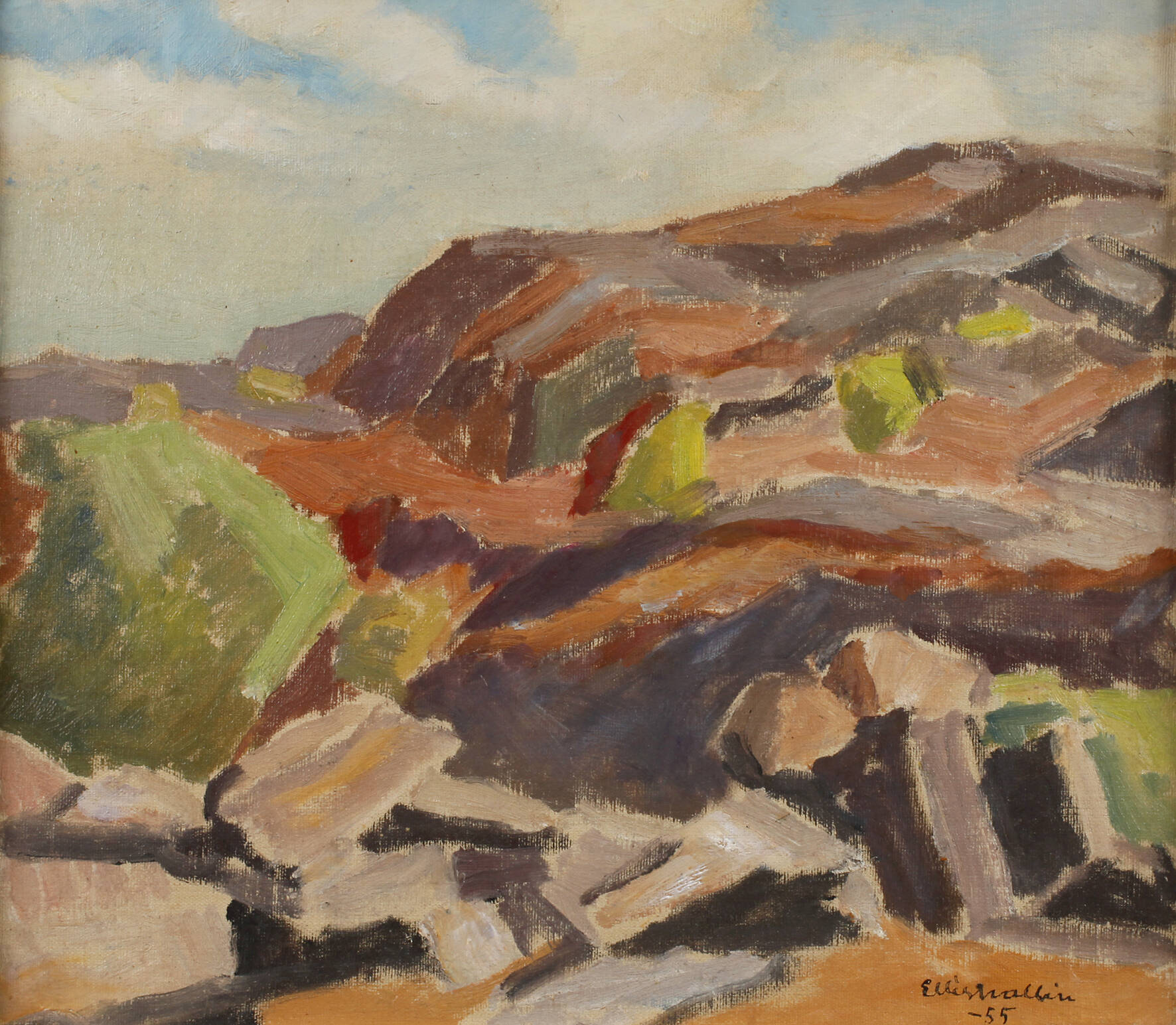 Ellis Wallin, "Berg"