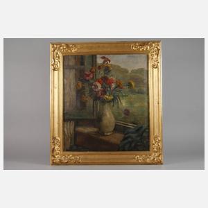 Franz Wallischeck, Blumen am Fenster