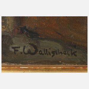 Franz Wallischeck, Blumen am Fenster