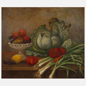 A. Walter, Gemüsestillleben