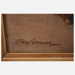 Břetislav Werner, Holzarbeiter im Wald