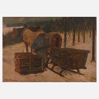 Břetislav Werner, Holzarbeiter im Wald111