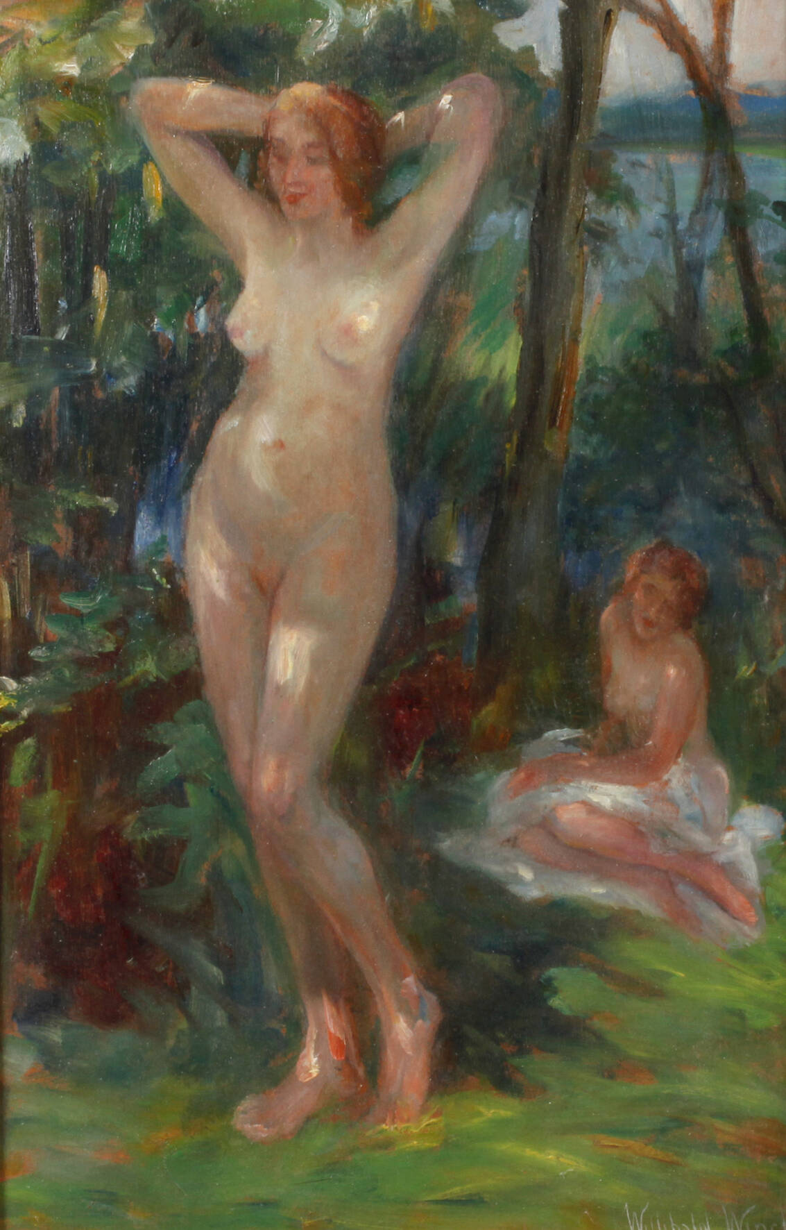 Willibald Winck, Nach dem Bade