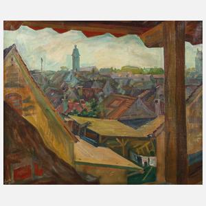 Gustav Wustmann, Blick von der Stadtmauer