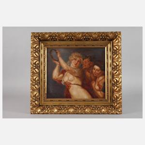 Pan mit zwei Nymphen