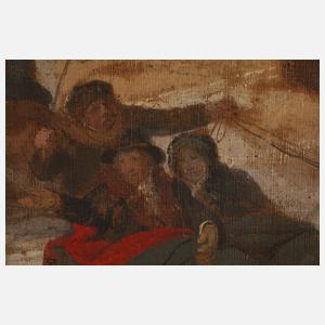 Die Pferdeschlittenfahrt