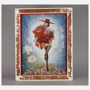 Erotische spanische Tänzerin