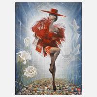 Erotische spanische Tänzerin111