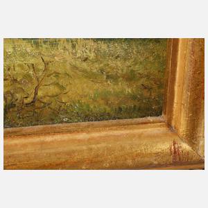 Romantische Hirtenszene