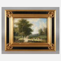 Romantische Hirtenszene111