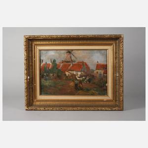 Sommerliches Dorfidyll