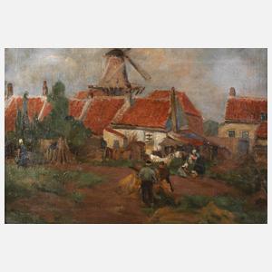 Sommerliches Dorfidyll