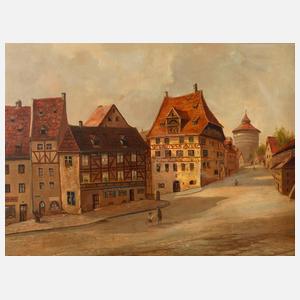 Am Dürerhaus in Nürnberg
