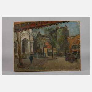 Pariser Straßenszene