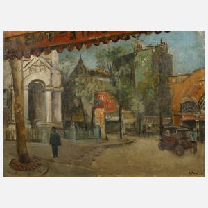 Pariser Straßenszene