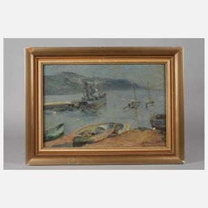 An der Bootsanlegestelle