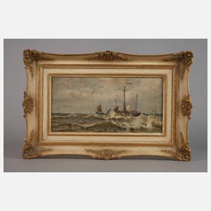 Auf hoher See, Prof. Eugen Kampf attr.