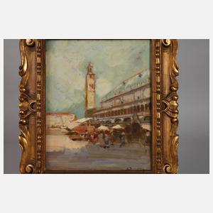 Mediterraner Marktplatz