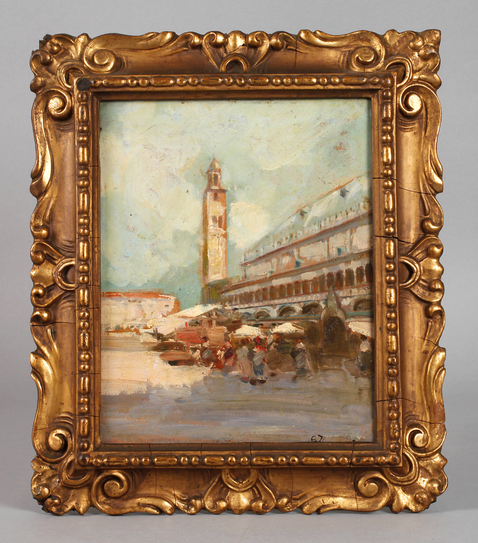 Mediterraner Marktplatz