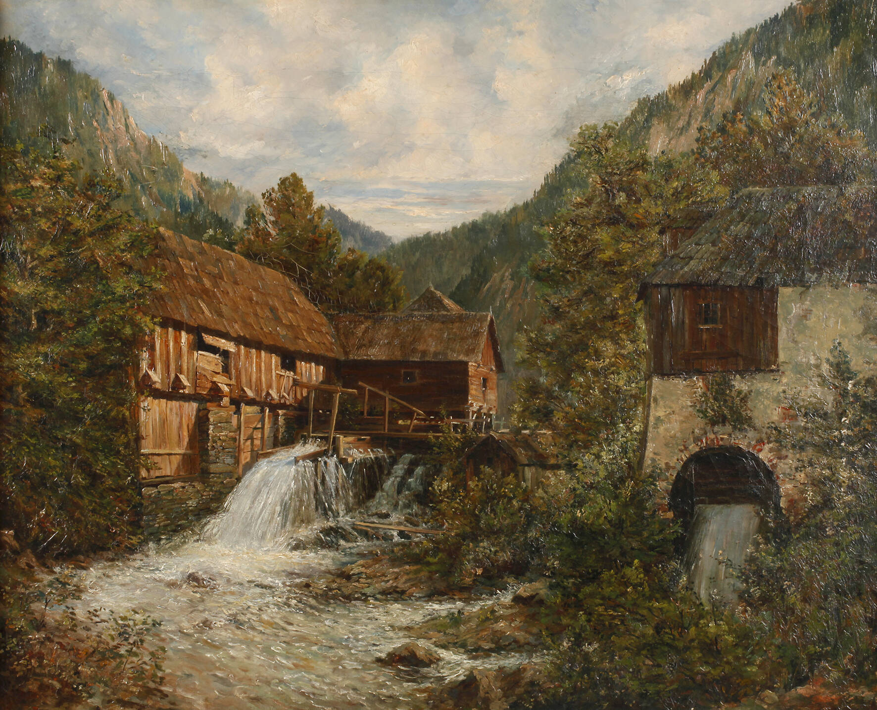 An der Wassermühle