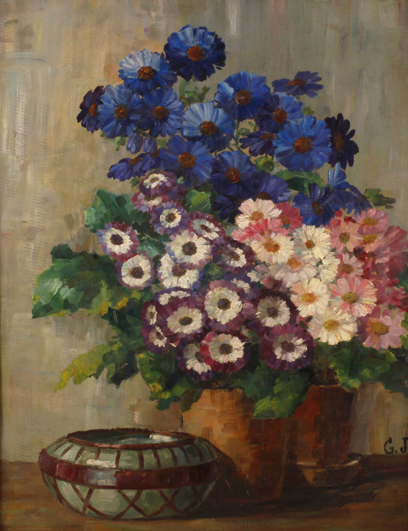 Sommerblumenstillleben