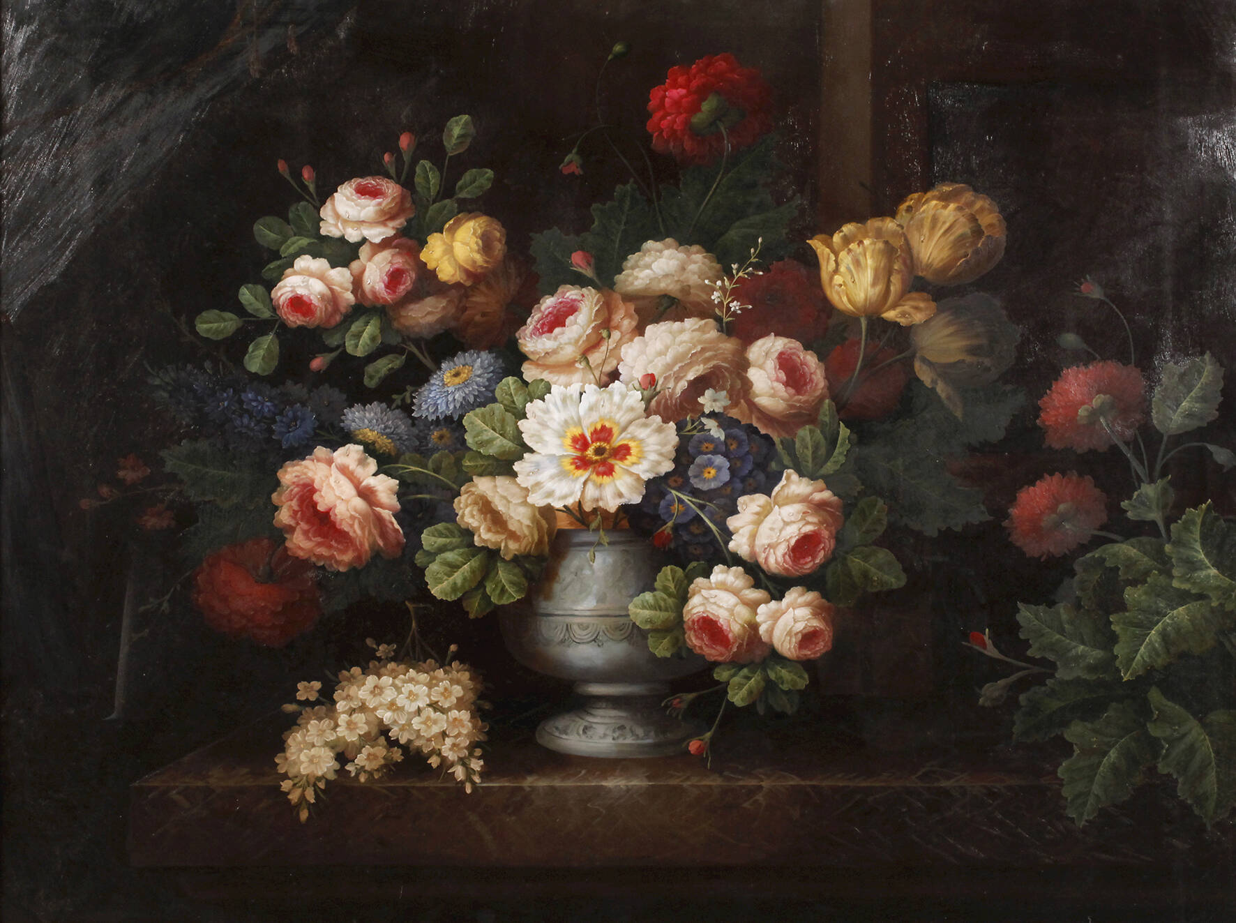 Altmeisterliches Blumenstillleben