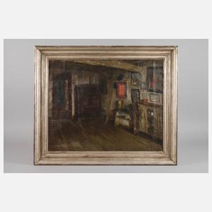 Bäuerliches Stubeninterieur